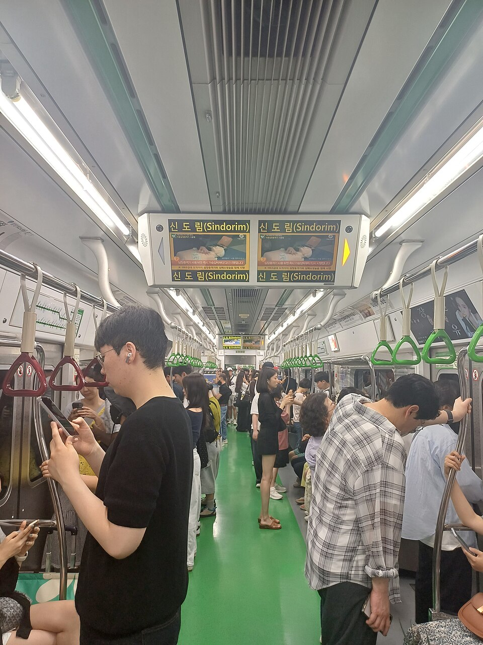 서울교통공사 2000호대 VVVF 269편성 LED 글자 개편 후(2차분)